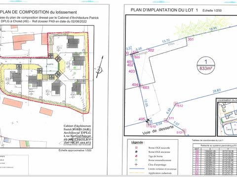 Vente de terrain