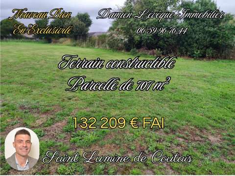 Vente de terrain Saint-Lumine-de-Coutais 44