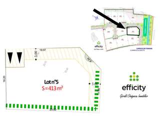 Vente de terrain