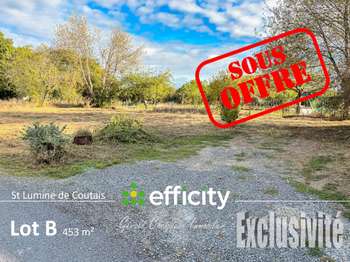 Vente Terrain 453 m&sup2;Saint-Lumine-de-Coutais