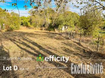 Vente Terrain 453 m&sup2;Saint-Lumine-de-Coutais