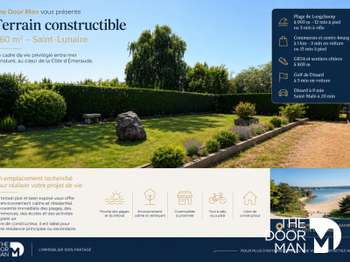 Vente Terrain 660 m&sup2;Saint-Lunaire