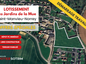 Vente Terrain 200 m&sup2;Saint-Manvieu-Norrey