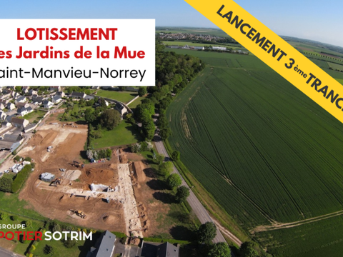 Vente de terrain Saint-Manvieu-Norrey 14
