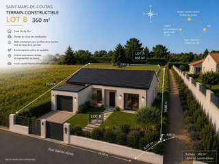 Vente de terrain