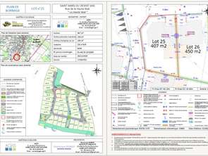 Vente Terrain 407 m&sup2;Saint-Mars-du-Désert