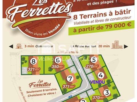 Vente de terrain