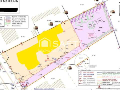 Vente de terrain