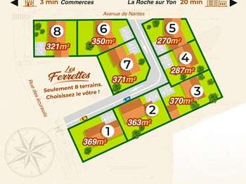 Vente de terrain Saint-Mathurin 85