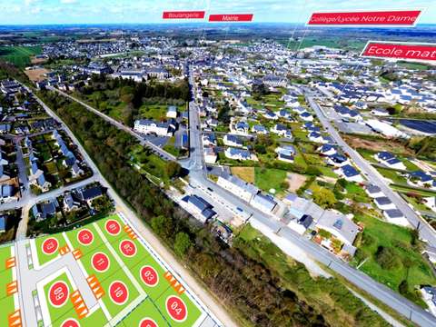 Vente de terrain Saint-Méen-le-Grand 35