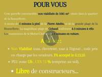 Vente de terrain