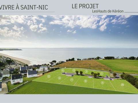 Vente de terrain Saint-Nic 29