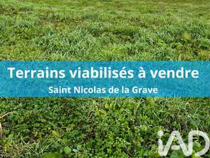 Vente Terrain 522 m&sup2;Saint-Nicolas-de-la-Grave
