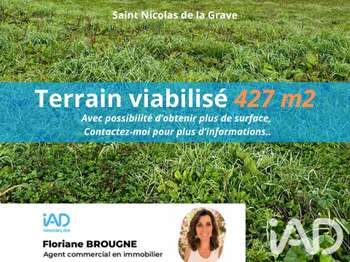 Vente Terrain 427 m&sup2;Saint-Nicolas-de-la-Grave