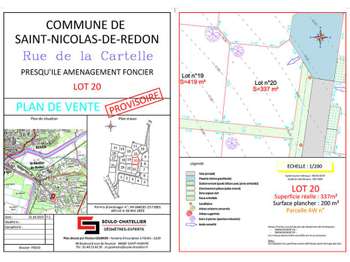 Vente de terrain