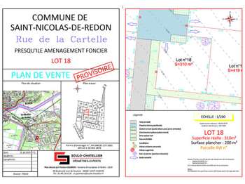 Vente de terrain