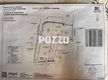 Vente Terrain 848 m&sup2;Saint-Pair-sur-Mer