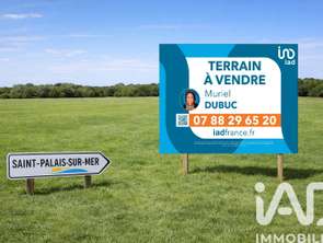 Vente Terrain 1418 m&sup2;Saint-Palais-sur-Mer