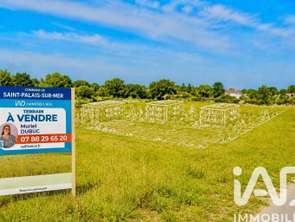 Vente Terrain 1418 m&sup2;Saint-Palais-sur-Mer