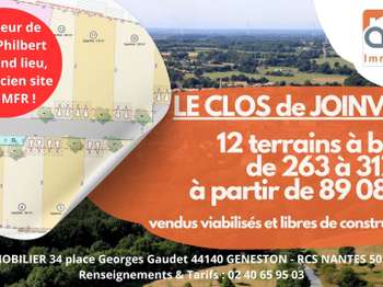 Vente Terrain 261 m&sup2;Saint-Philbert-de-Grand-Lieu