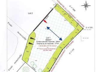 Vente de terrain