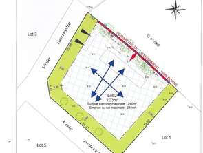 Vente Terrain 703 m&sup2;Saint-Quay-Portrieux