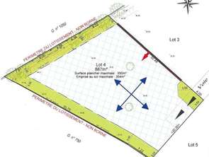 Vente Terrain 887 m&sup2;Saint-Quay-Portrieux