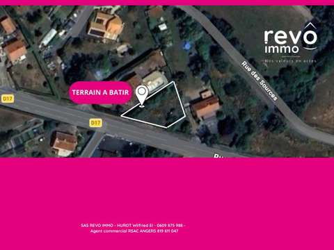 Vente de terrain Saint-Rémy-en-Mauges 49
