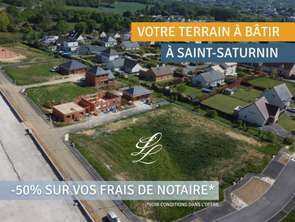 Vente Terrain 395 m&sup2;Saint-Saturnin