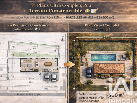 Vente de terrain