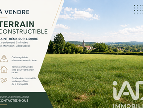 Vente Terrain 1304 m&sup2;Saint-Sauveur-Lalande