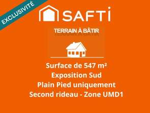 Vente Terrain 547 m&sup2;Saint-Sébastien-Sur-Loire Savarières