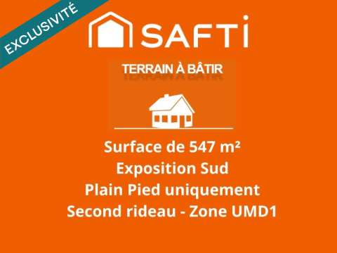 Vente de terrain Saint-Sébastien-Sur-Loire Savarières 44