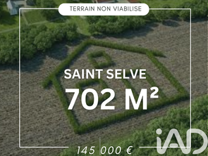 Vente Terrain 702 m&sup2;Saint-Selve