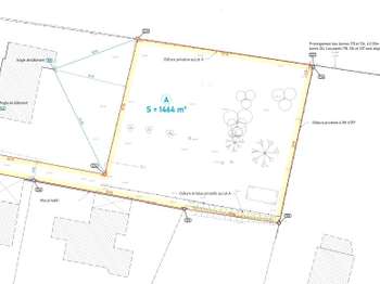 Vente Terrain 1464 m&sup2;Saint-Senoux