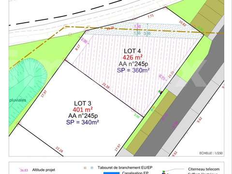 Vente de terrain Saint-Sulpice-Des-Landes 44
