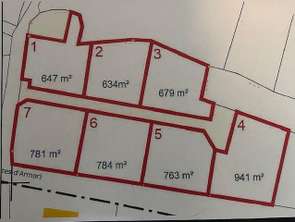 Vente Terrain 679 m&sup2;Saint-Thual