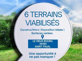 Vente Terrain 634 m&sup2;Saint-Thual