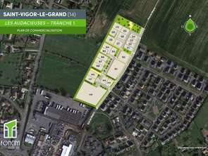 Vente Terrain 494 m&sup2;Saint-Vigor-le-Grand