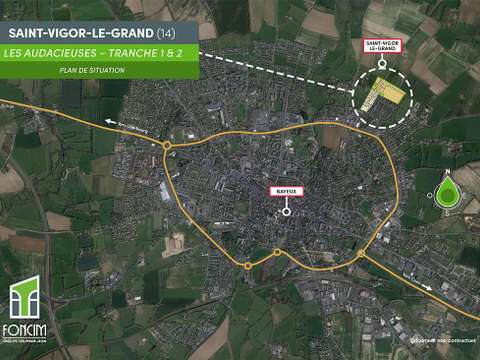 Vente de terrain Saint-Vigor-le-Grand 14