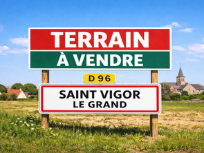 Vente Terrain 332 m&sup2;Saint-Vigor-le-Grand