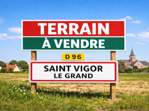 Vente de terrain Saint-Vigor-le-Grand 14