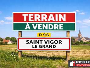 Vente Terrain 364 m&sup2;Saint-Vigor-le-Grand