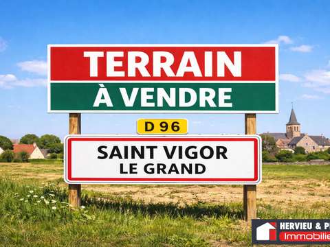 Vente de terrain Saint-Vigor-le-Grand 14