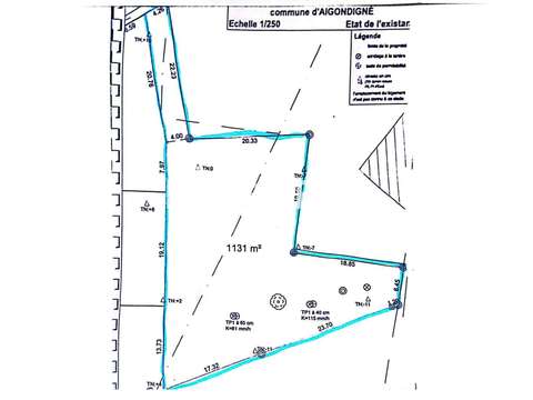 Vente de terrain Sainte-Blandine 79
