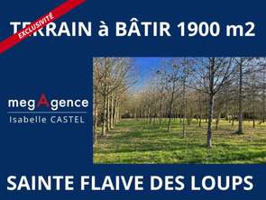 Vente Terrain 1900 m&sup2;Sainte-Flaive-des-Loups
