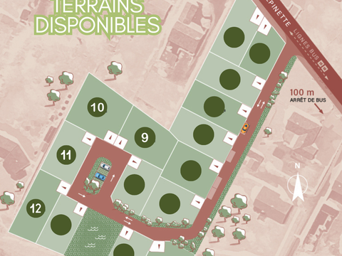 Vente de terrain Sainte-Foy 85