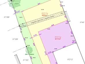 Vente Terrain 1465 m&sup2;Sainte-Foy