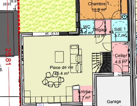 Vente de terrain Sainte-Luce-sur-Loire 44