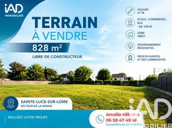 Vente de terrain Sainte-Luce-sur-Loire 44